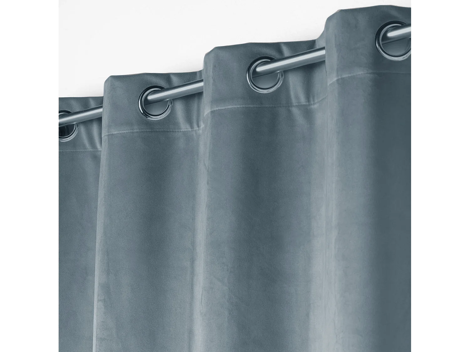 Acogedora cortina de terciopelo 140 x 250 cm