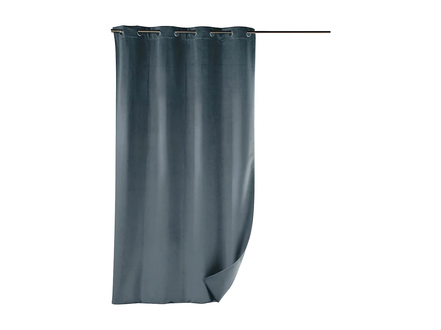 Acogedora cortina de terciopelo 140 x 250 cm