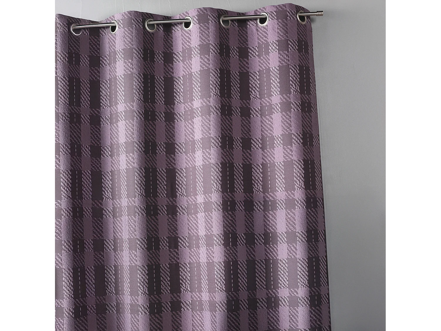 Cortina de mobiliario "cuadrados" 140 x 260 cm