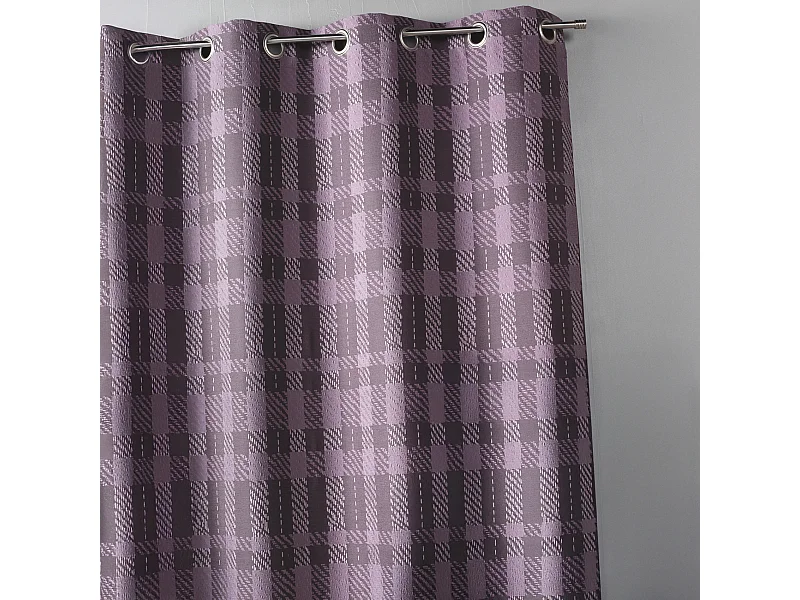 Cortina de mobiliario "cuadrados" 140 x 260 cm