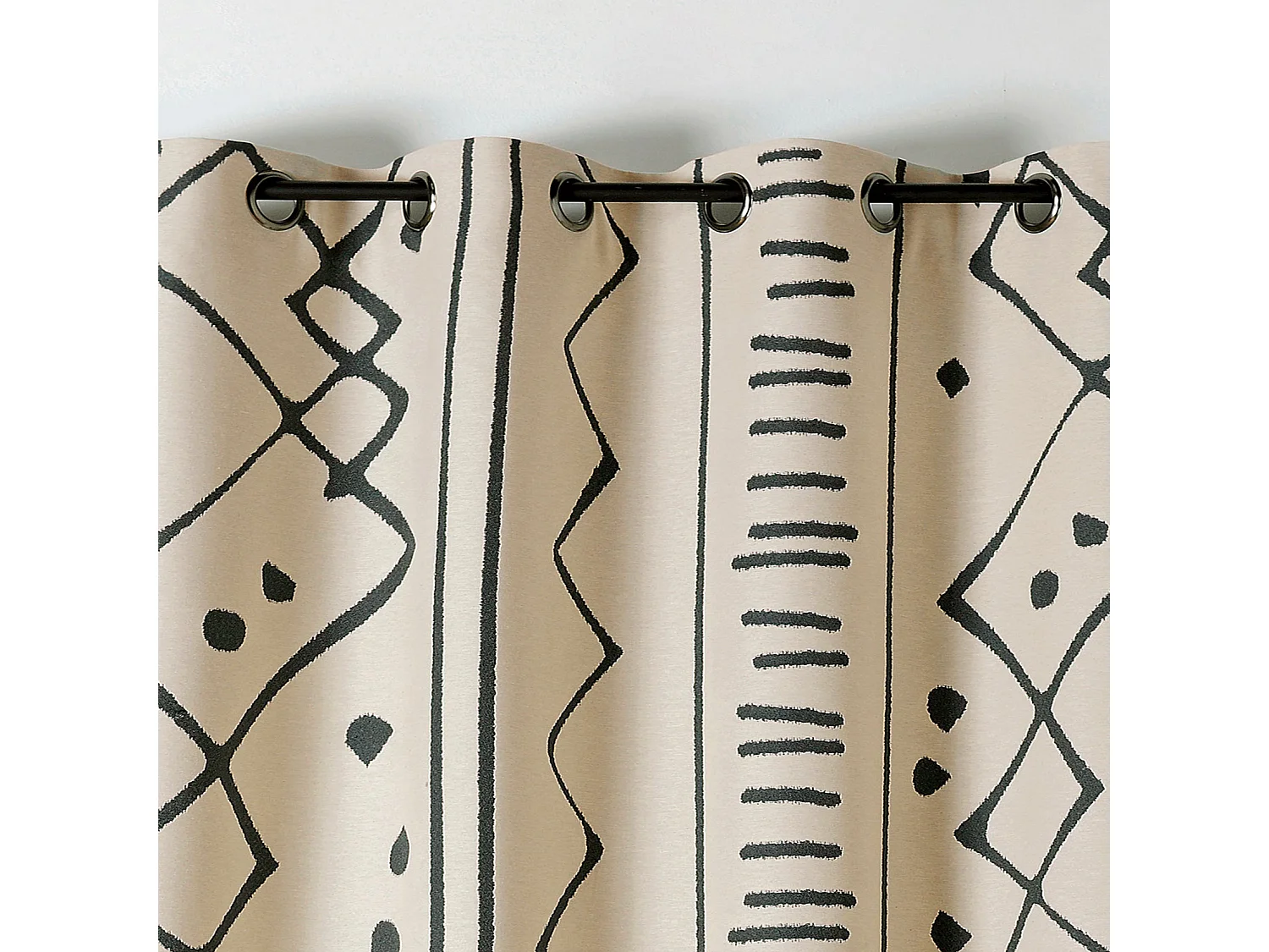 Cortina tamizante de estilo étnico 140 x 260 cm