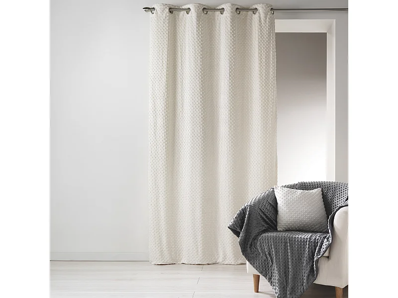 Cortina Polar con relieves 140 x 260 cm