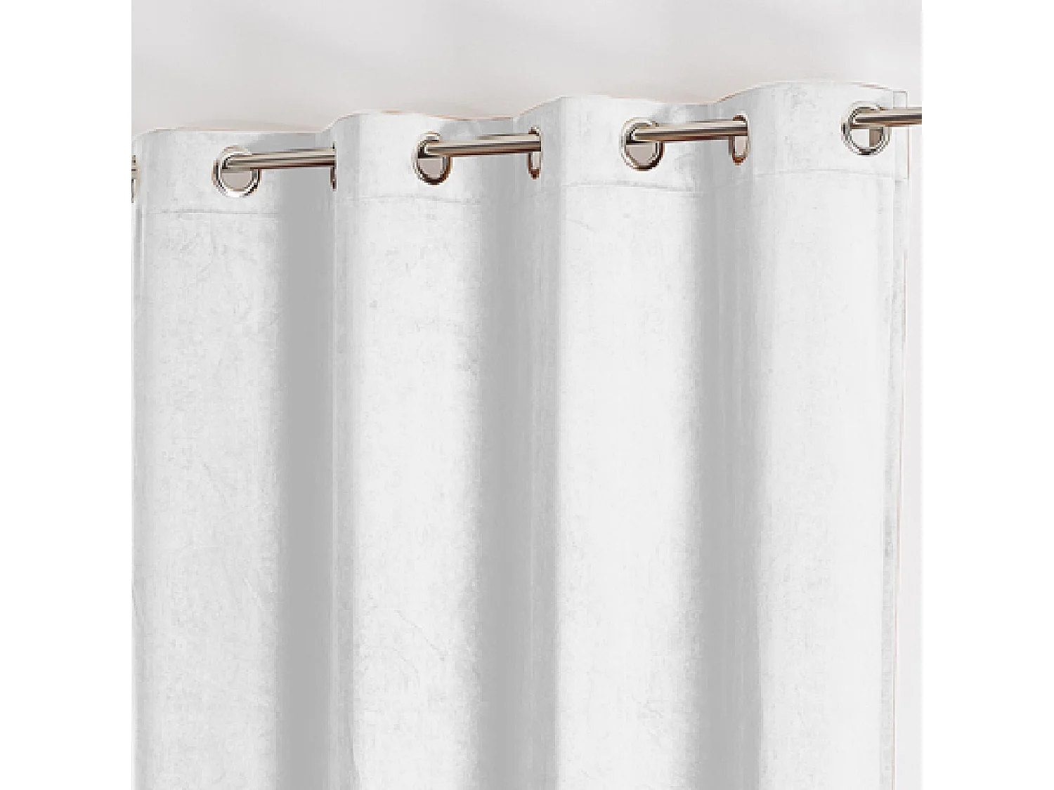 Rideau d'ameublement en suédine