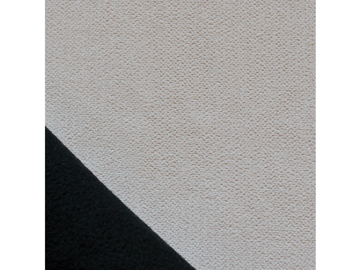 Cortina opaca, acústica y térmica de color liso KONFOR