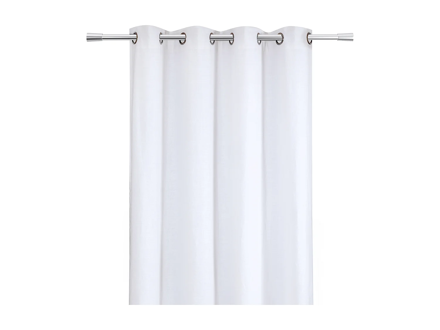 Leinenvorhang mit Ösen 140 x 250 cm