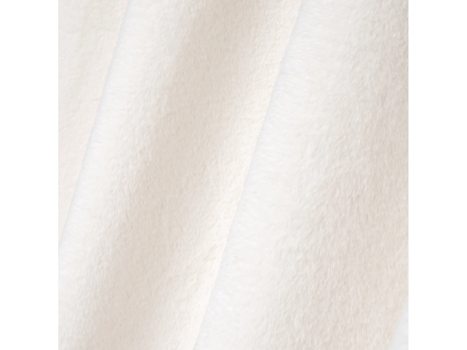 Cortina cocooning en pelo de imitación 140 x 260 cm