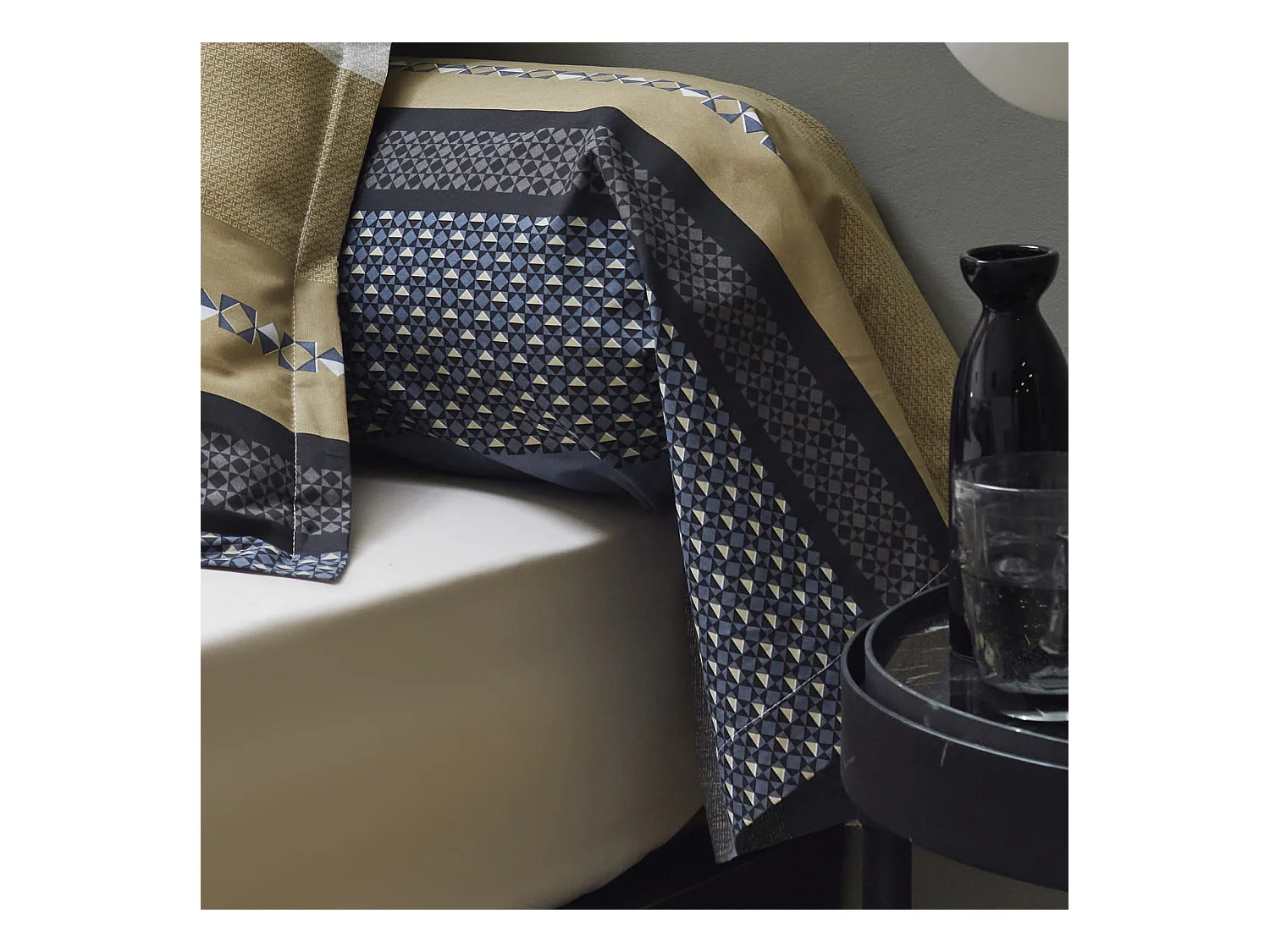 Juego de sábanas y almohadón Marlow 90 x 190 cm