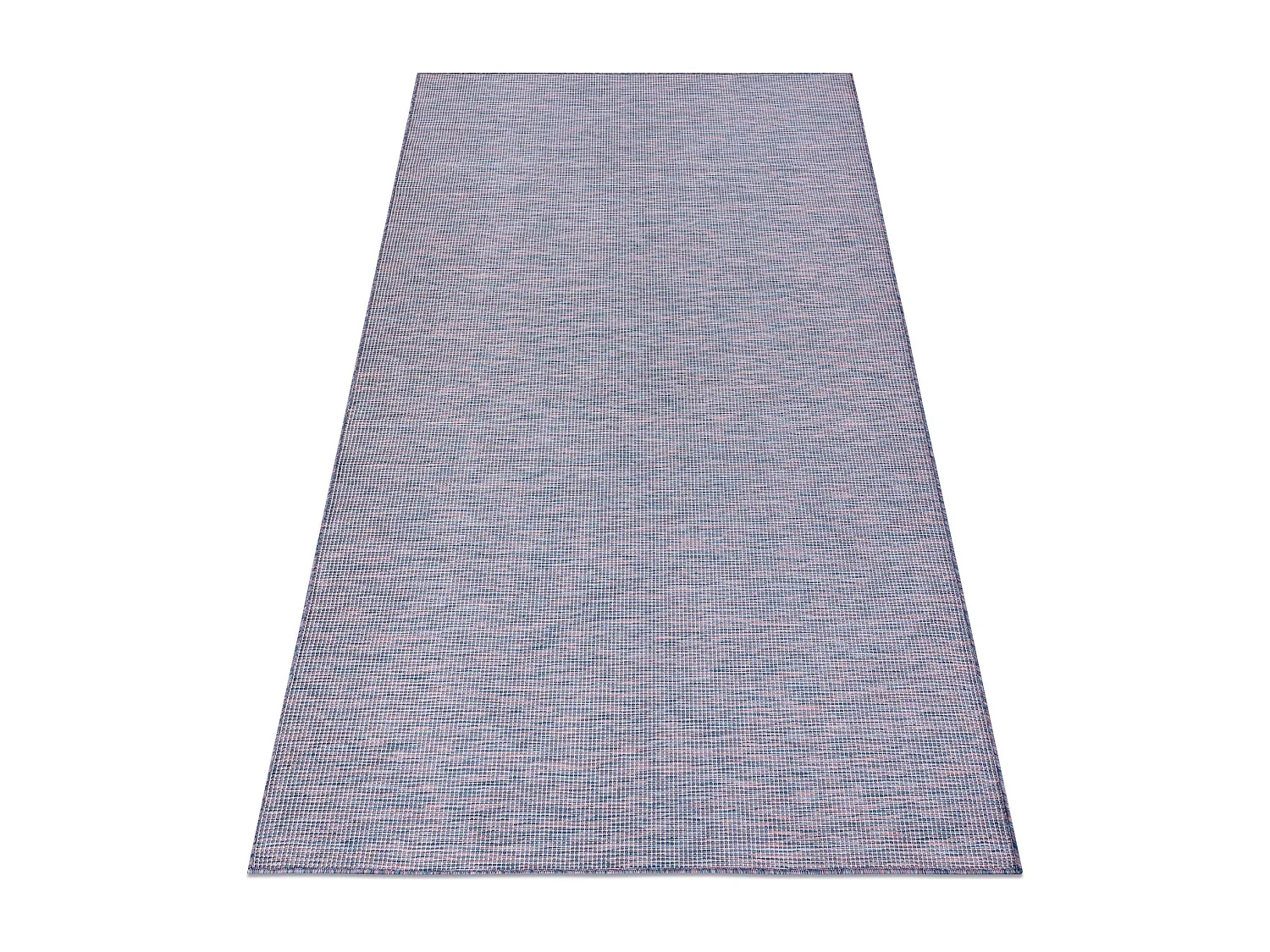 Teppich SISAL PATIO 2778 flach gewebt blau / rosa / beige 194x290 cm