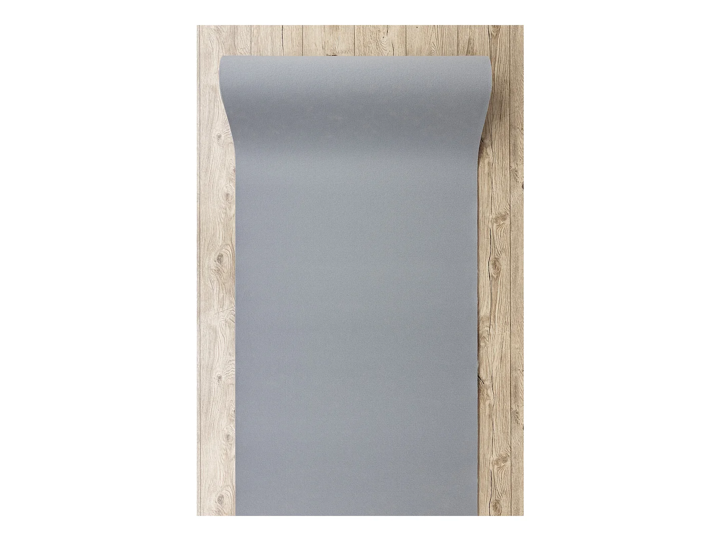 PASSATOIA SPESSA GOMMATA RUMBA colore unico grigio 70x1000 cm
