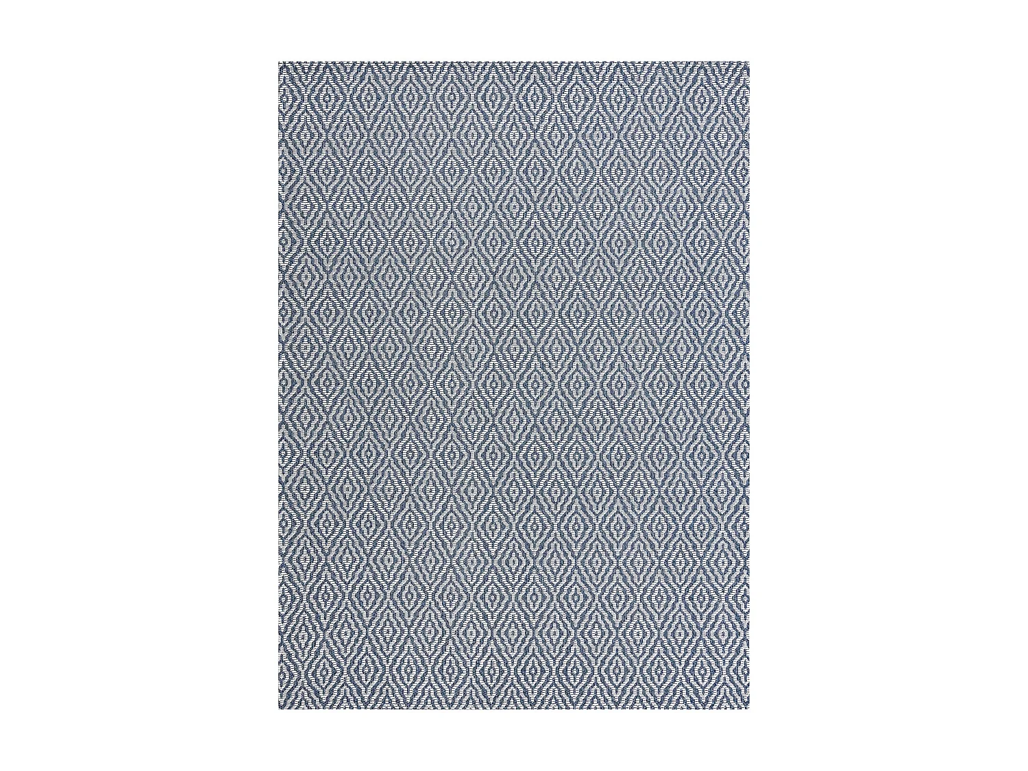 Tapis CASA ECO SIZAL BOHO Diamants 22084 bleu foncé / crème, tapis e 172x270 cm
