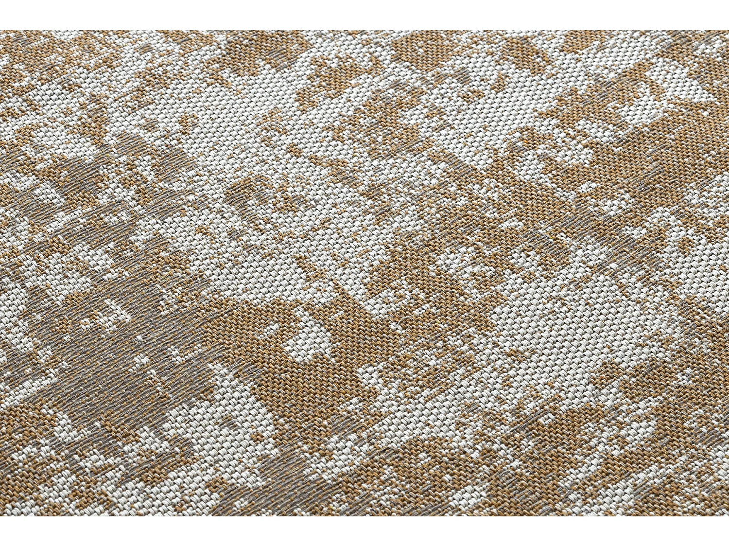 Tapijt CASA Ecologisch , EKO SISAL Boho gewreven , vintage 2809 crème 153x220 cm