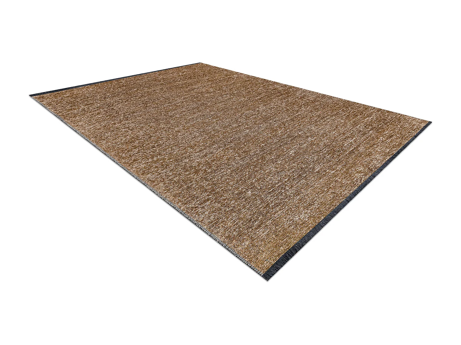 Tapijt FLORENCE 24021 Eenkleurig, glamour, plat geweven, franjes - don 118x170 cm