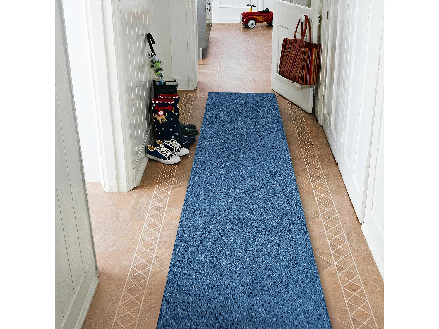 Chodnik TRAFFIC niebieski 360 AB 100x370 cm