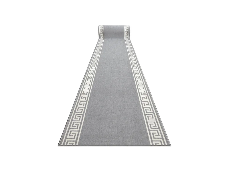 Läufer BCF MORAD Grek griechisch grau 100x390 cm