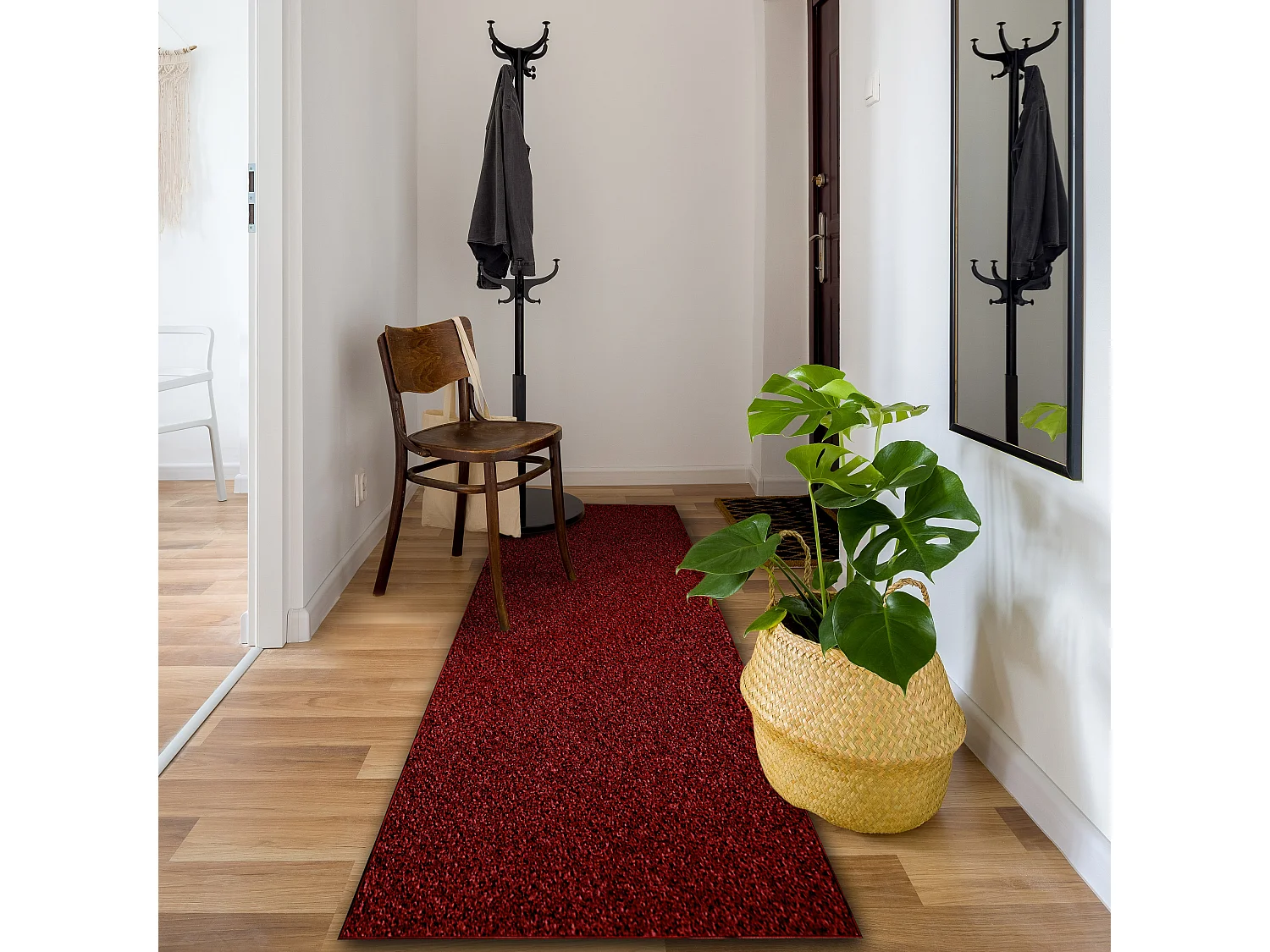 Vloerbekleding TRAFFIC kastanjebruin 190 AB 60x350 cm