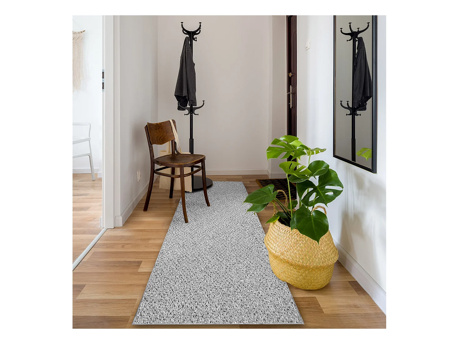 TAPIS DE COULOIR TRAFFIC gris 930 AB 150x370 cm