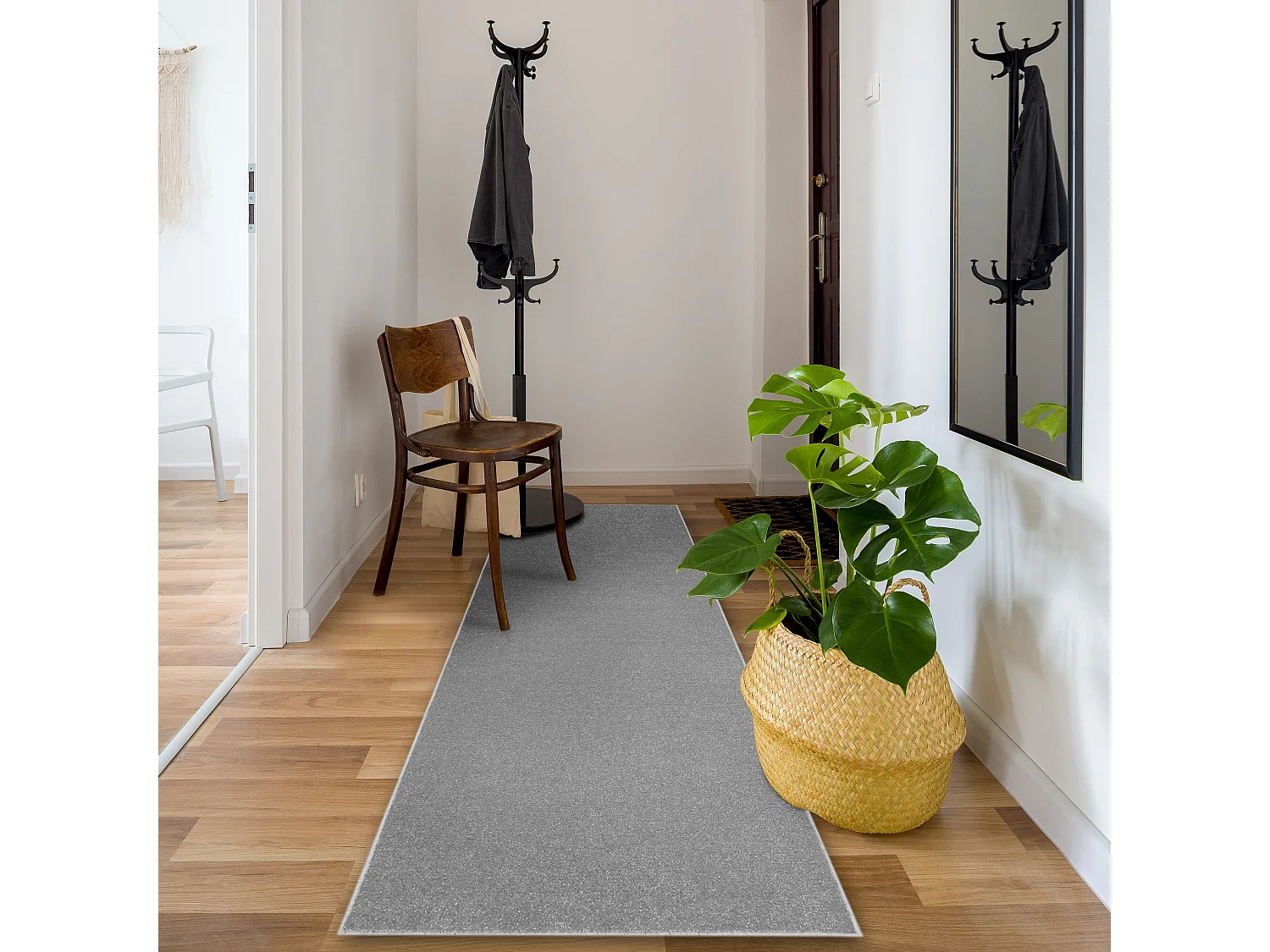 Chodnik ETON 152 srebrny 90x330 cm