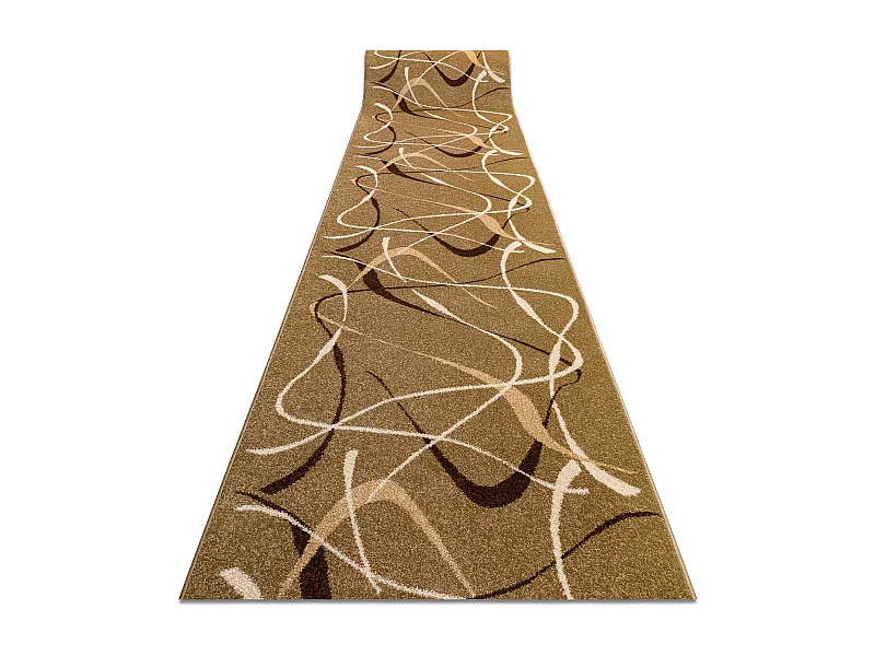 Passatoia CARAMELLO FRIESE - CHOCO noce 90x700 cm