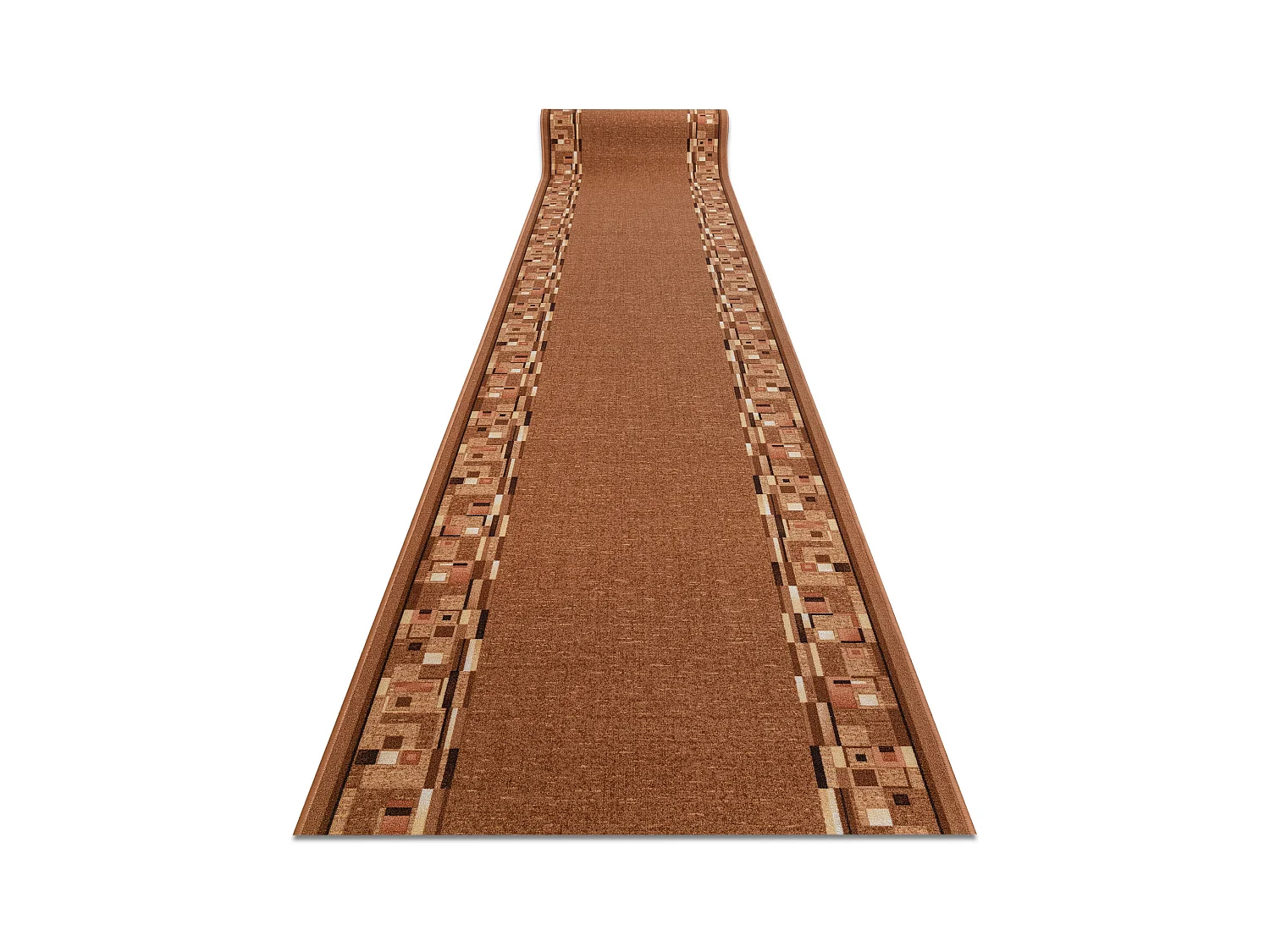 Läufer Antirutsch BOMBAY dunkelbeige 80x700 cm