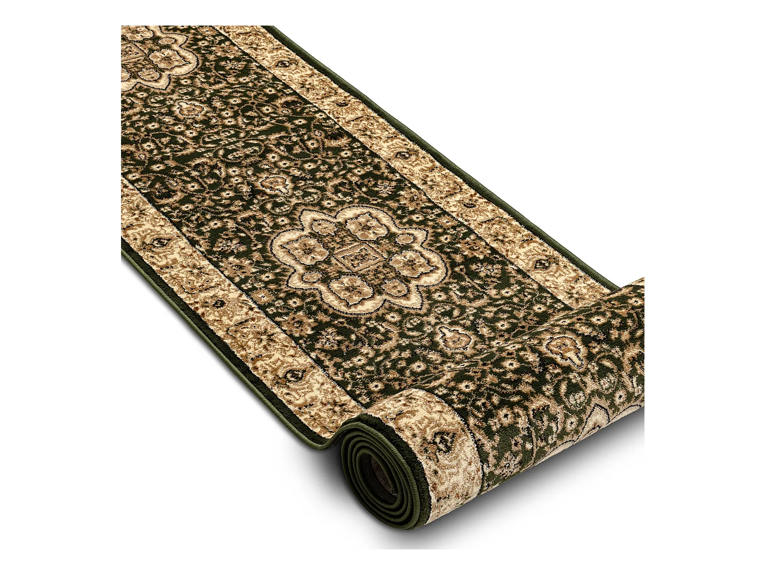 Chodnik HEAT-SET ROYAL AGY 0521 zieleń 100 cm 100x930 cm