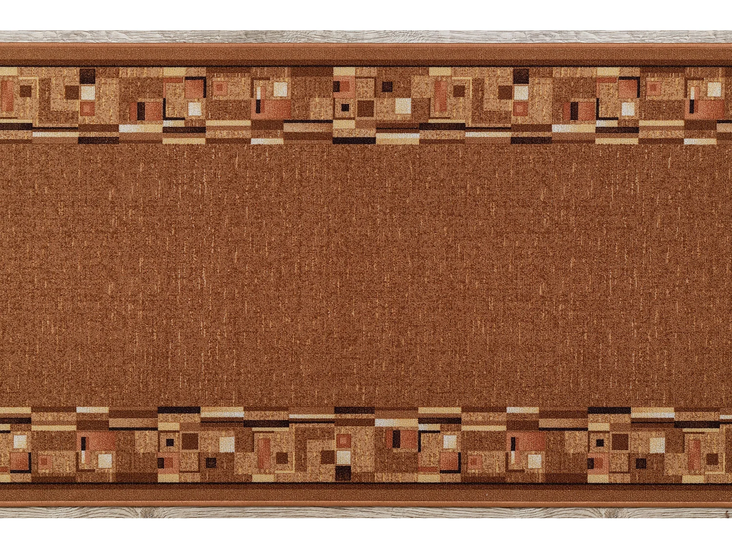 TAPIS DE COULOIR ANTIDÉRAPANT BOMBAY Beige foncé 80x810 cm