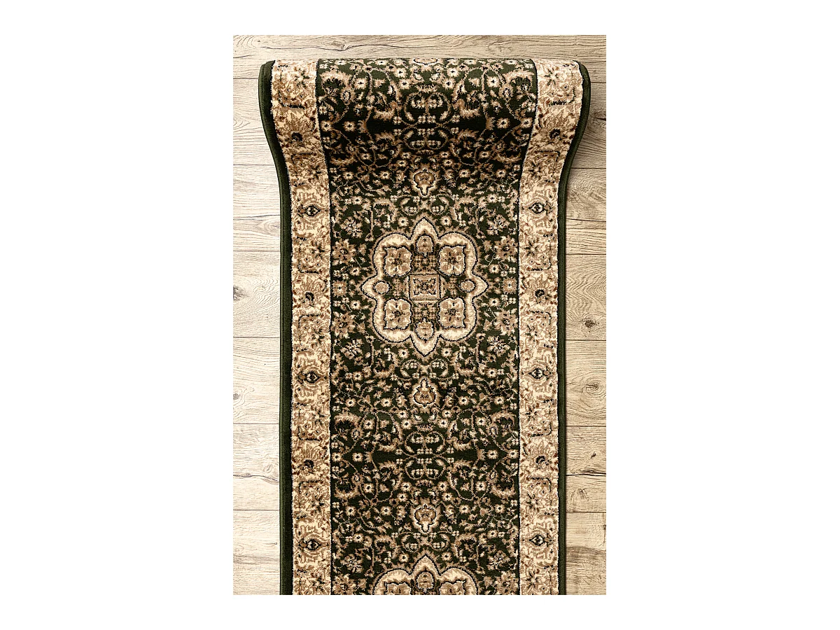 Läufer HEAT-SET ROYAL AGY 0521 grün 100x830 cm