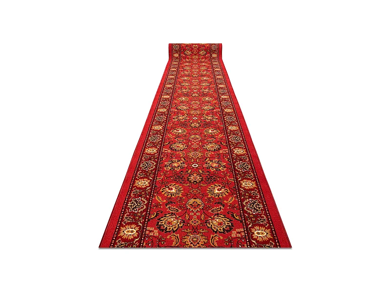 Passatoia antiscivolo TRADYCJA Tradizione rossa gomma 100x660 cm