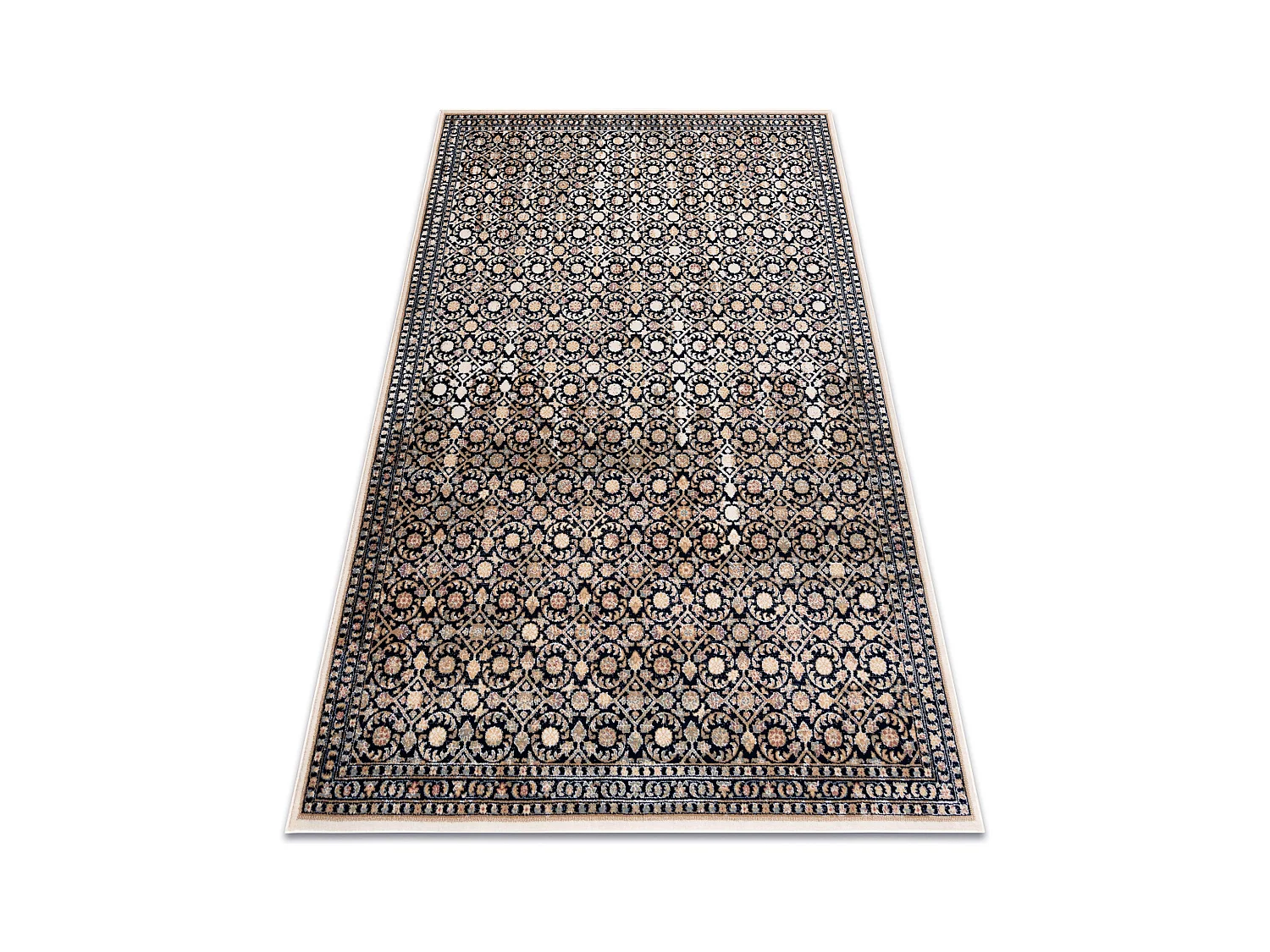 Tapis NAIN Ornement 1183/51033 bleu foncé / beige 240x340 cm