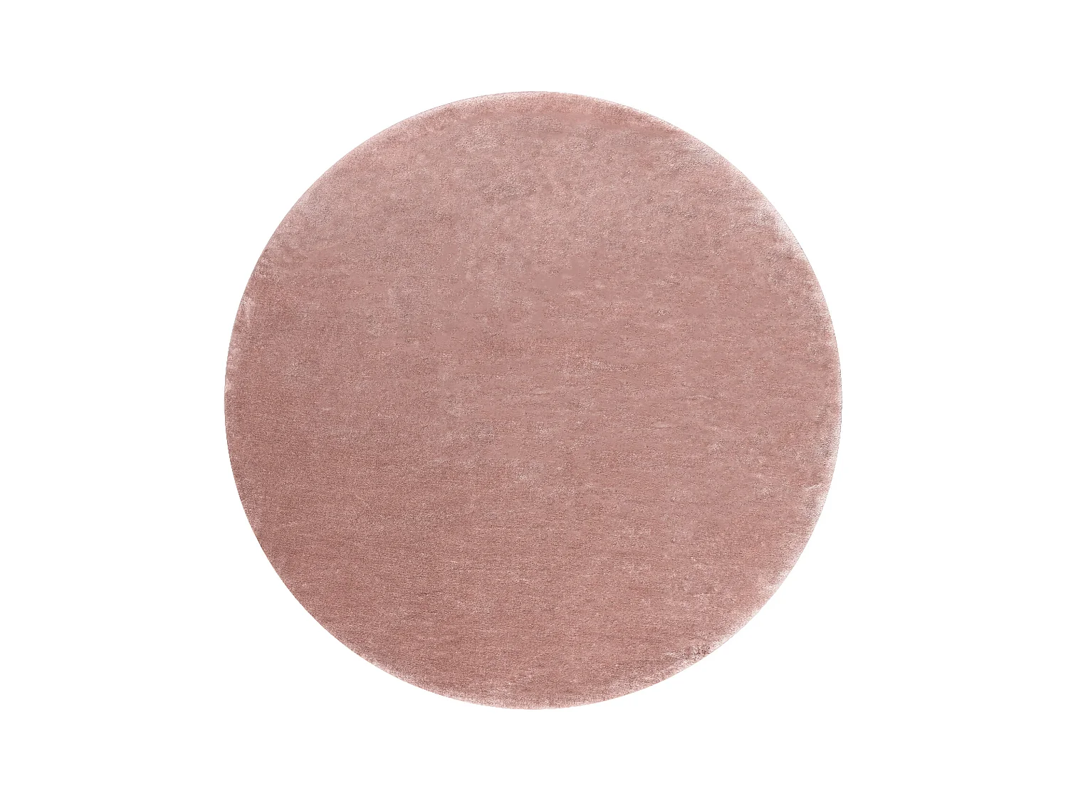 Tapijt VISCO cirkel roze 8 pluche, IMITATIE KONIJNEJ BONT cercle 200 cm