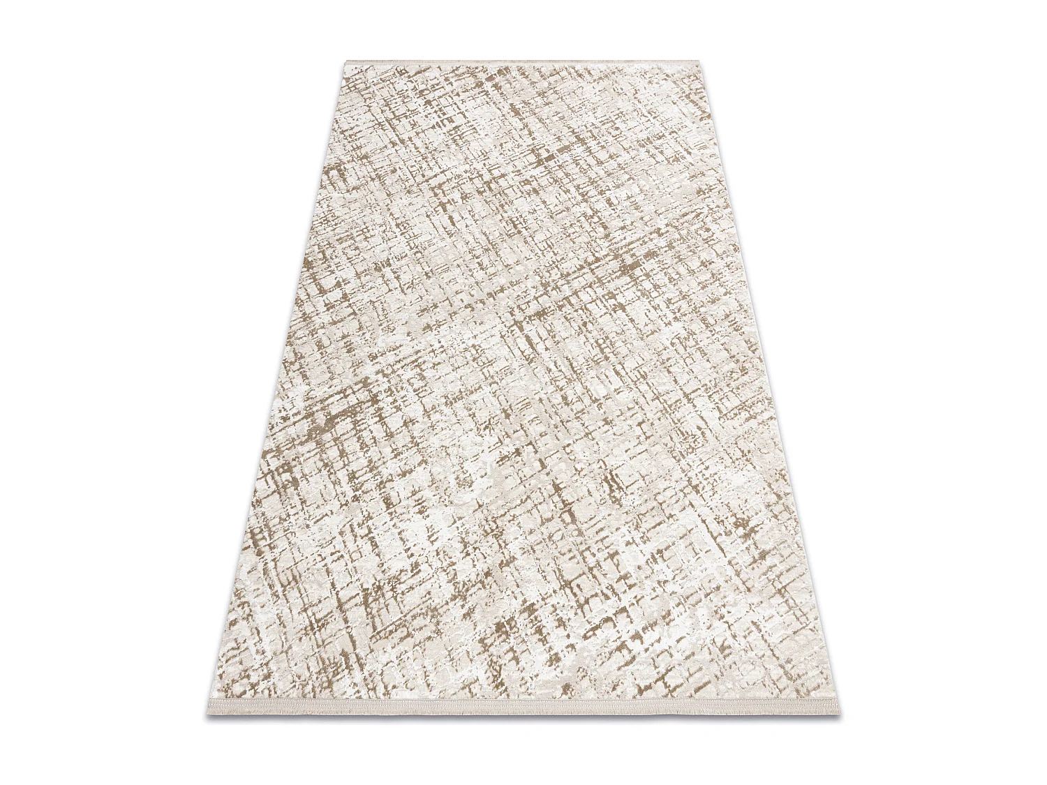 Tapis moderne DUKE 51550 beige / crème - Treillis, structuré, très  120x170 cm