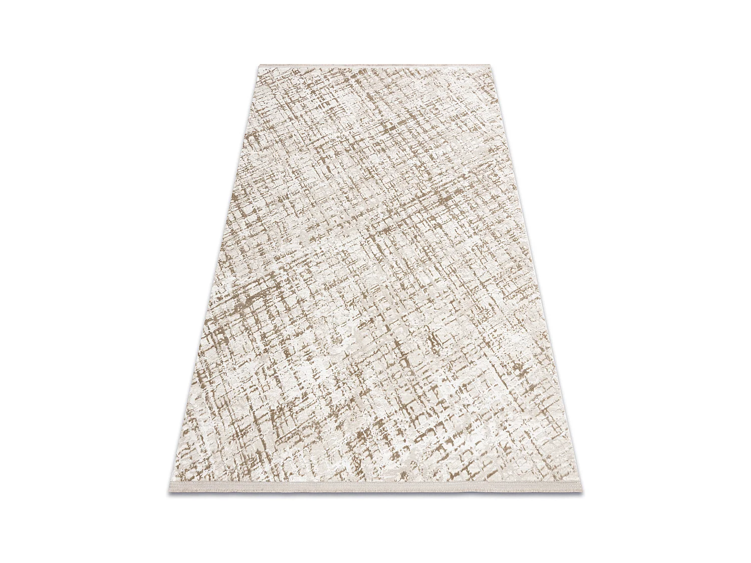 Tapis moderne DUKE 51550 beige / crème - Treillis, structuré, très  120x170 cm