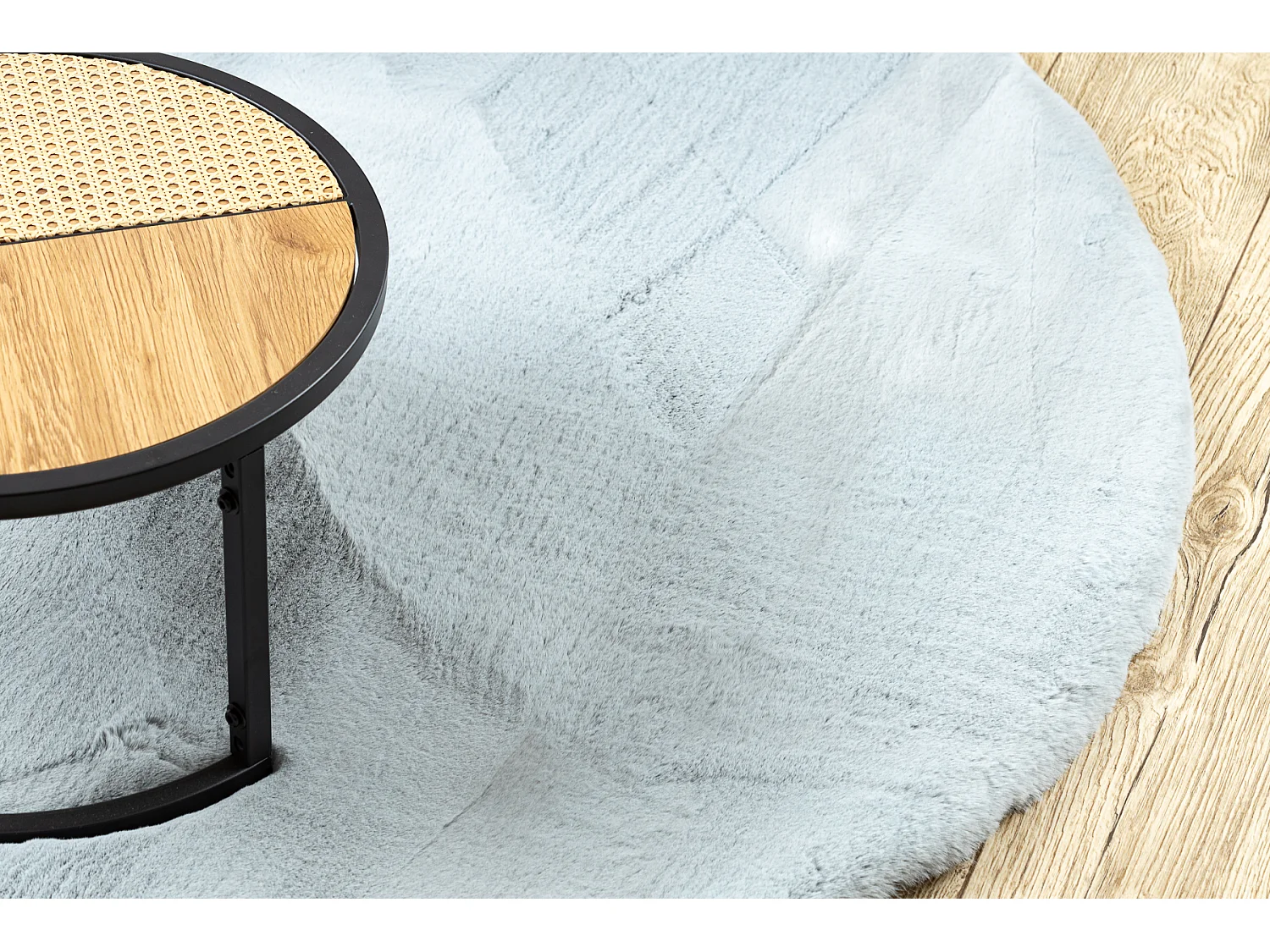 Moderner Teppich TEDDY NEW dream 47 Kreis Shaggy, plüschig, sehr dick cercle 120 cm