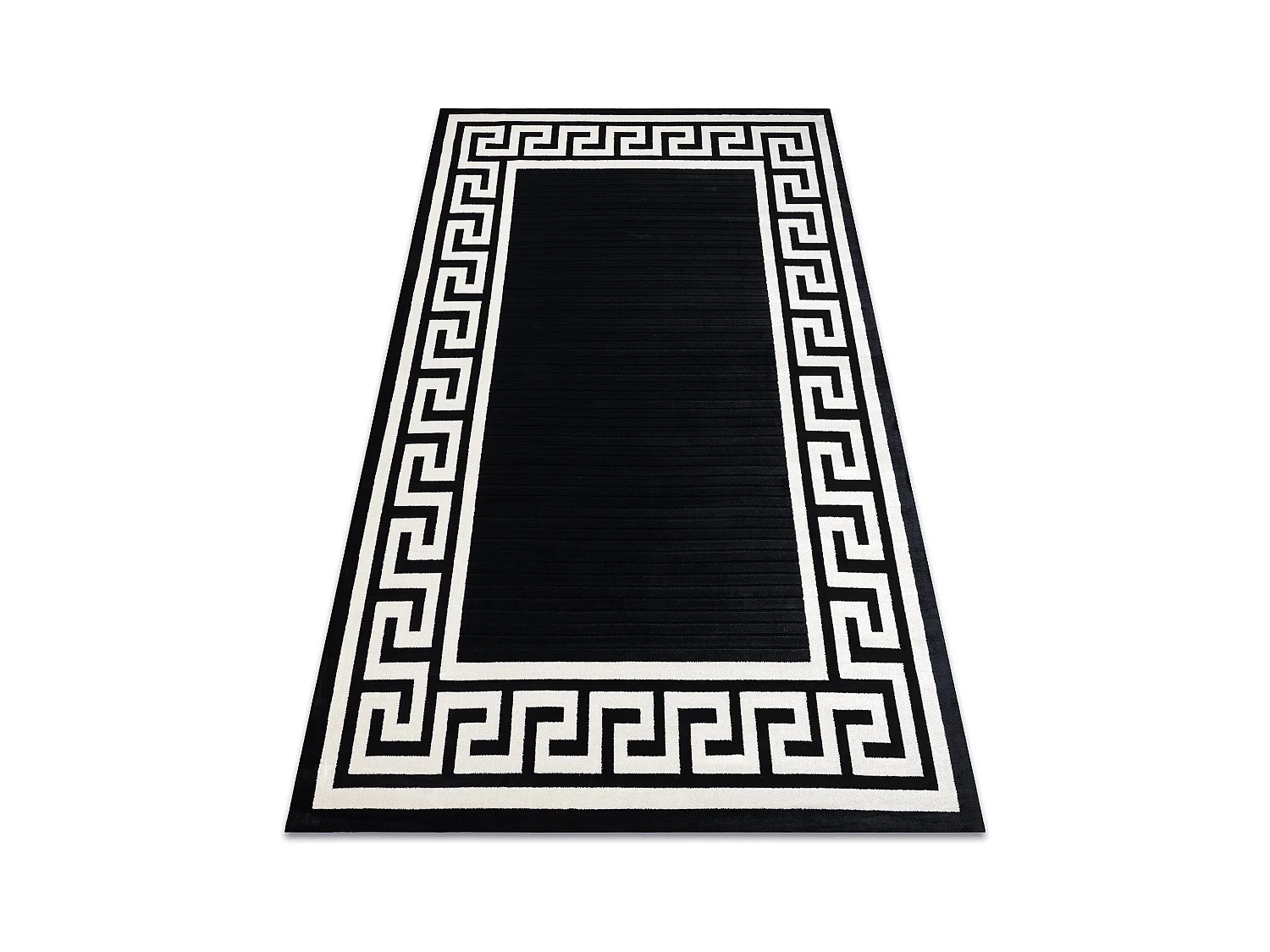 Tapis PEARL 51327H noir - Cadre, exclusivité grecque, structurel 192x290 cm