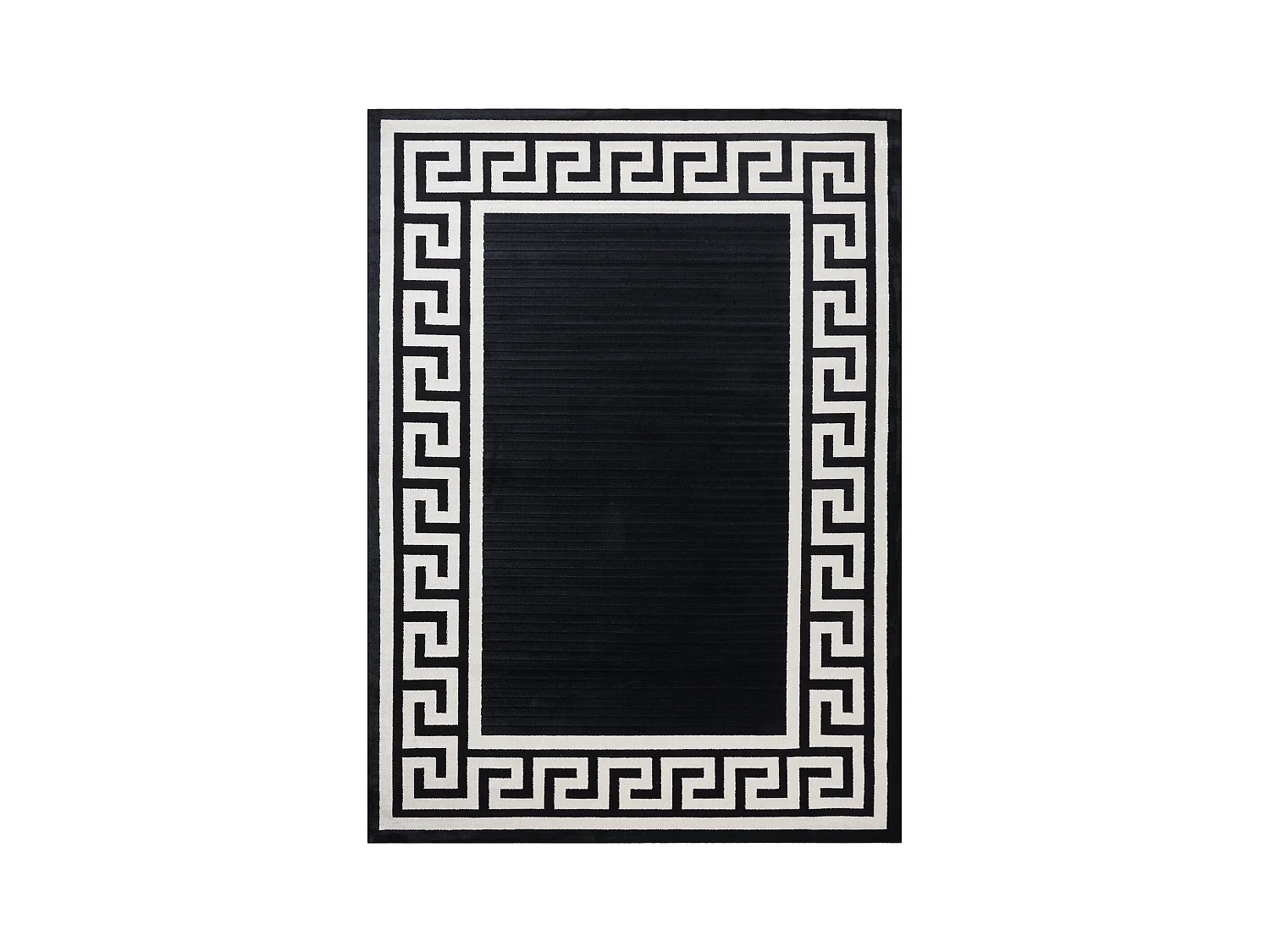 Tapis PEARL 51327H noir - Cadre, exclusivité grecque, structurel 192x290 cm