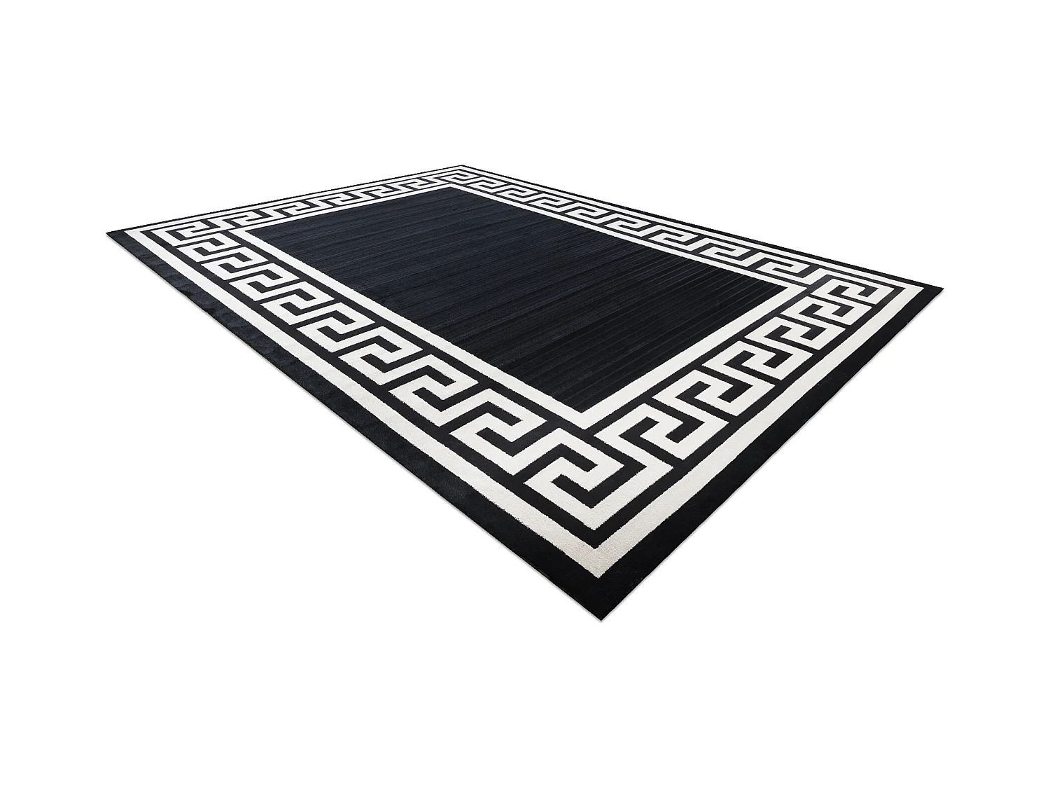 Tapis PEARL 51327H noir - Cadre, exclusivité grecque, structurel 192x290 cm