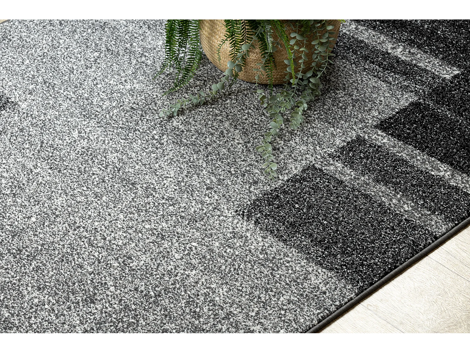 Teppich SILVER Giga geometrisch grau 200x300 cm