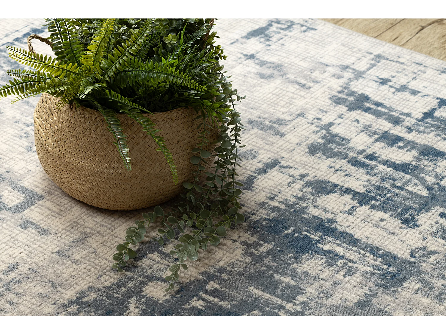 Tapis NAIN Abstraction, vintage, 7005/51655 beige / bleu 240x340 cm