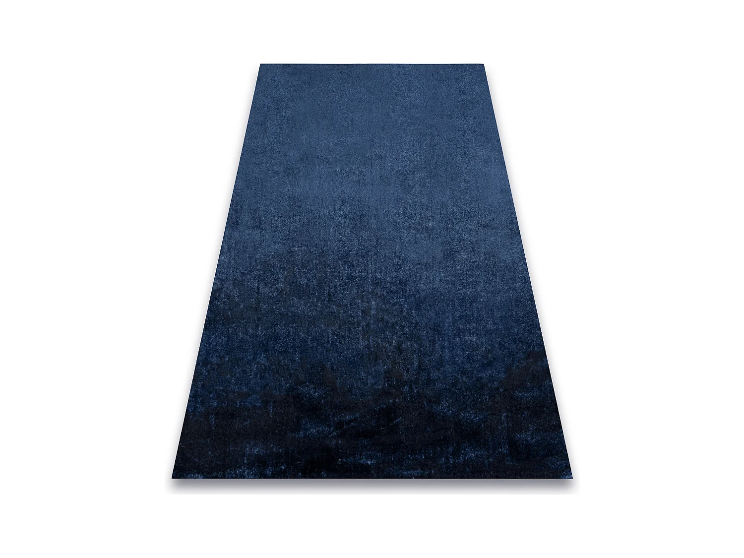 Tapis VISCO bleu foncé 10 peluche, IMITATION FOURRURE DE LAPIN 120x170 cm