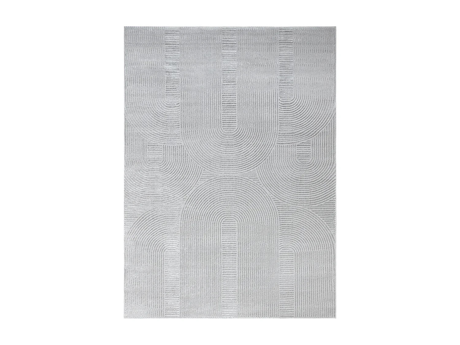 Alfombra BALANCE 9086 gris - Geométrico, estructural, glamour 160x220 cm