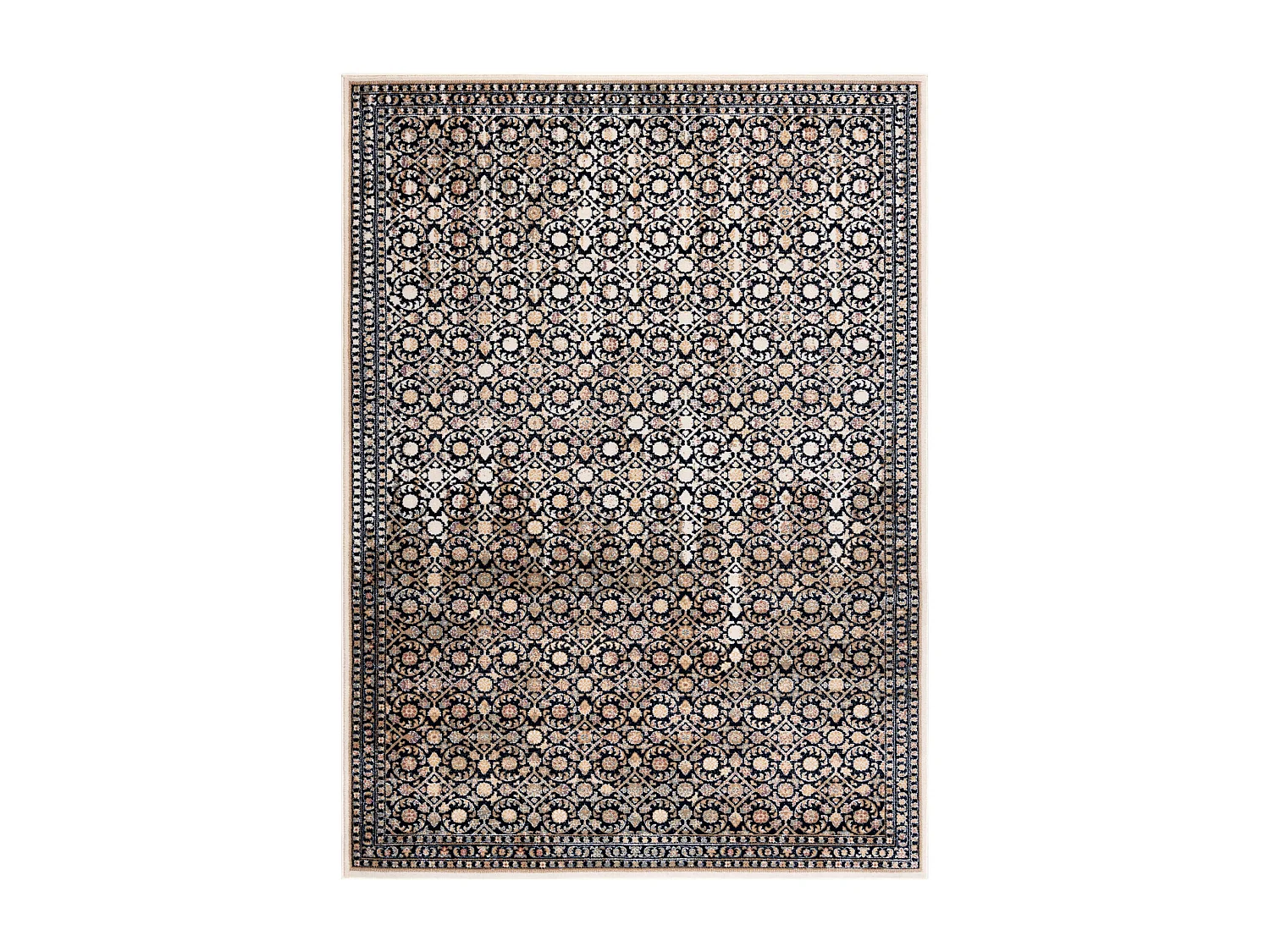 Dywan NAIN Ornament 1183/51033 granat / beż 200x300 cm