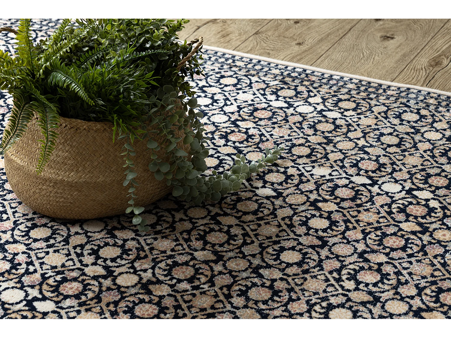 Dywan NAIN Ornament 1183/51033 granat / beż 200x300 cm