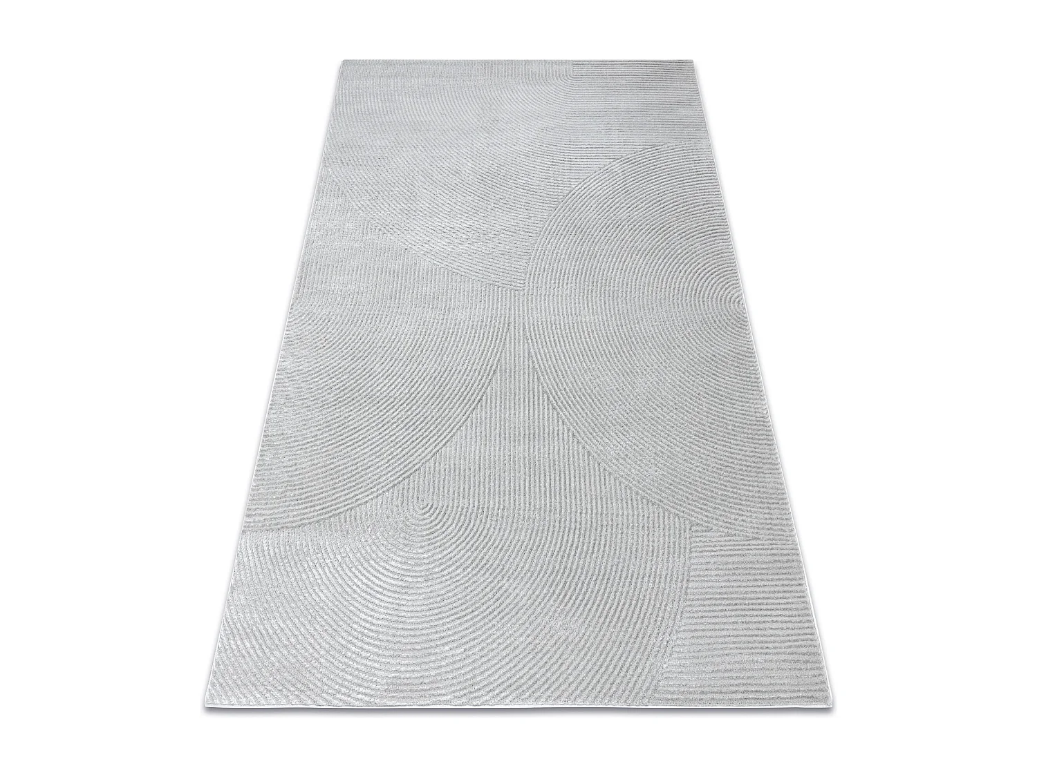 Tapis BALANCE 0194 gris - Géométrique, structurel, glamour 140x190 cm