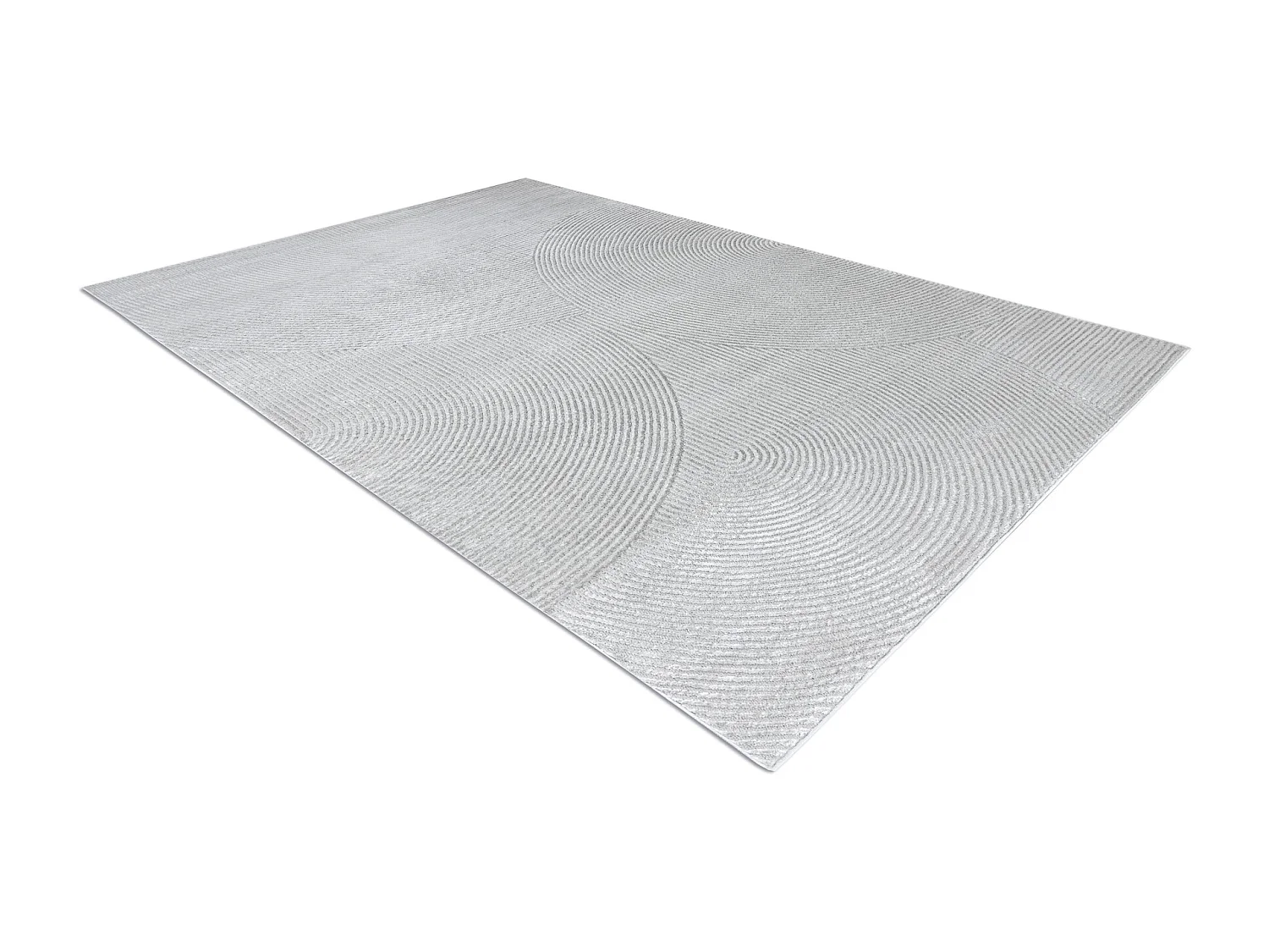 Tappeto BALANCE 0194 grigio - Geometrico, strutturale, glamour 140x190 cm