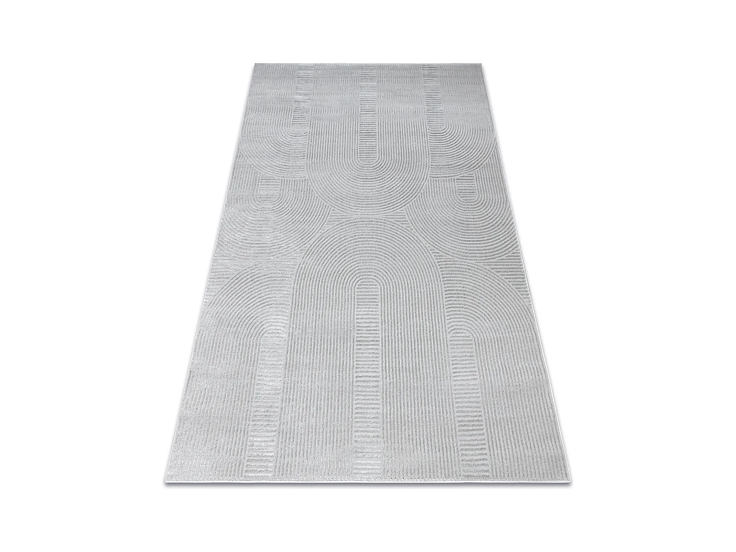 Tapis BALANCE 9086 gris - Géométrique, structurel, glamour 240x330 cm