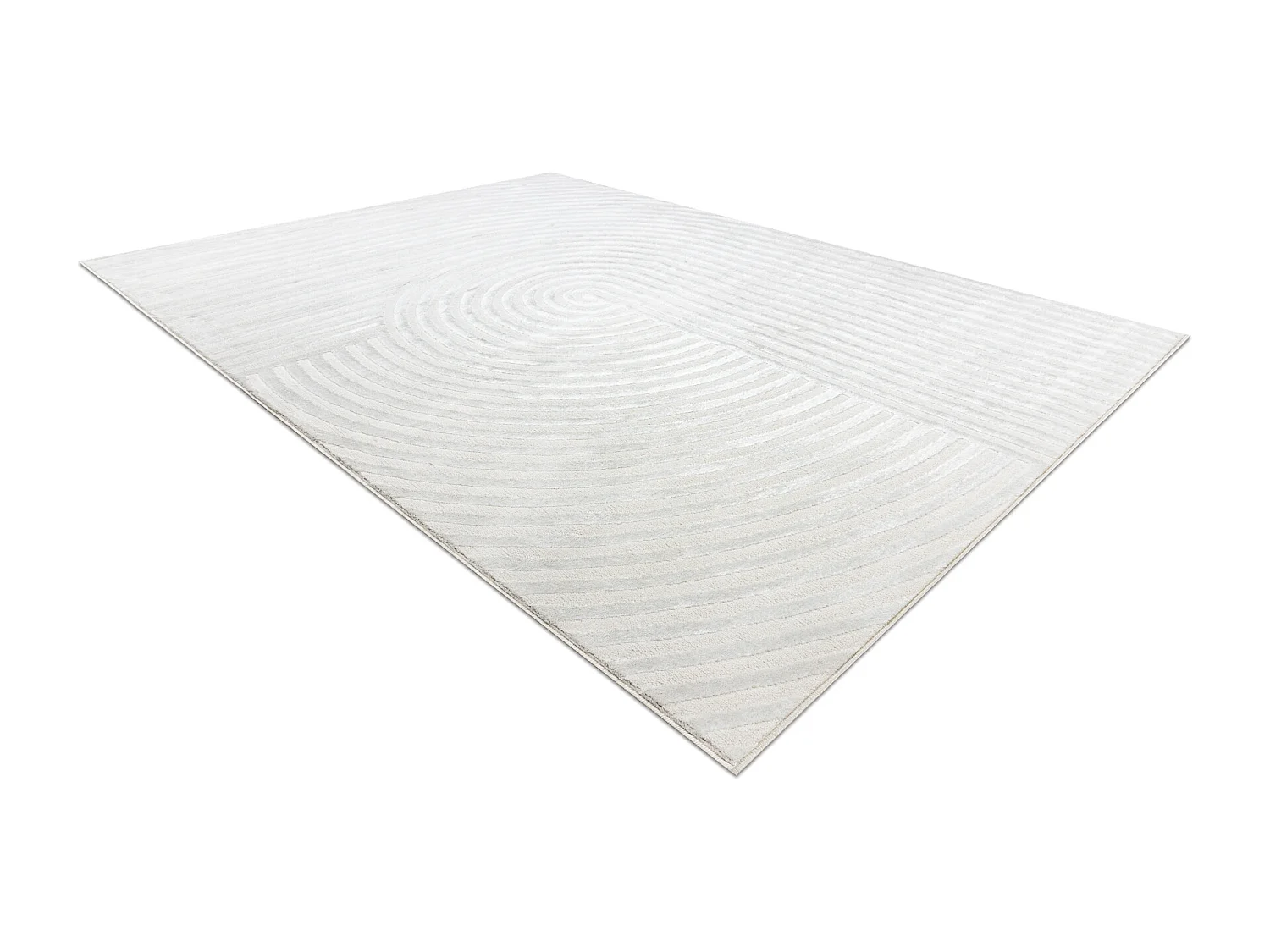 Dywan BALANCE 1921 krem - Geometryczny, strukturalny, glamour  180x270 cm