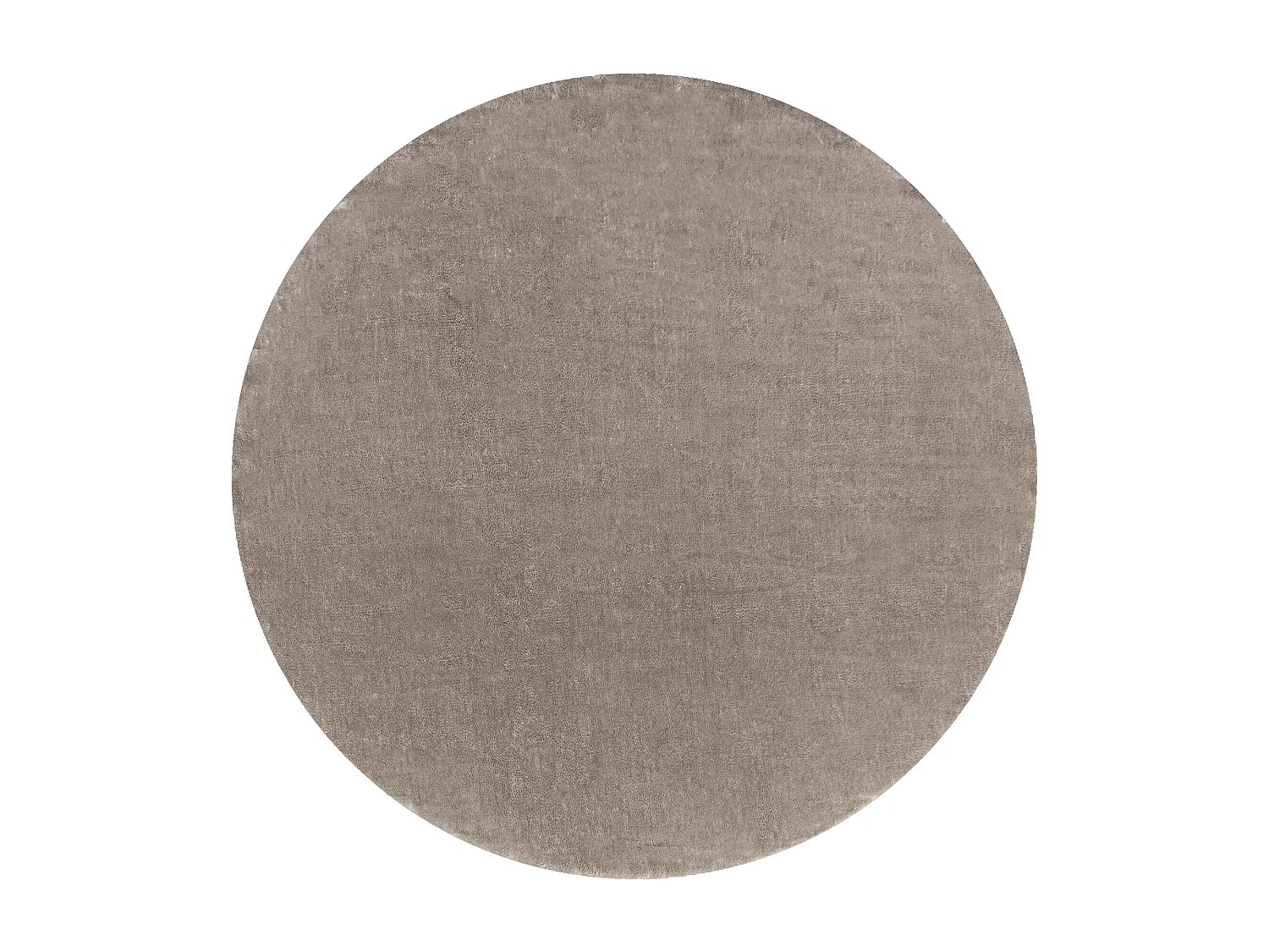 Tapijt VISCO cirkel zilver 3 pluche, IMITATIE KONIJNEJ BONT cercle 200 cm