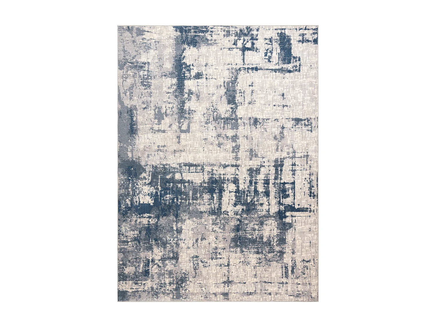 Teppich Wolle NAIN Abstraktion, vintage, 7005/51655 beige / blau 120x170 cm