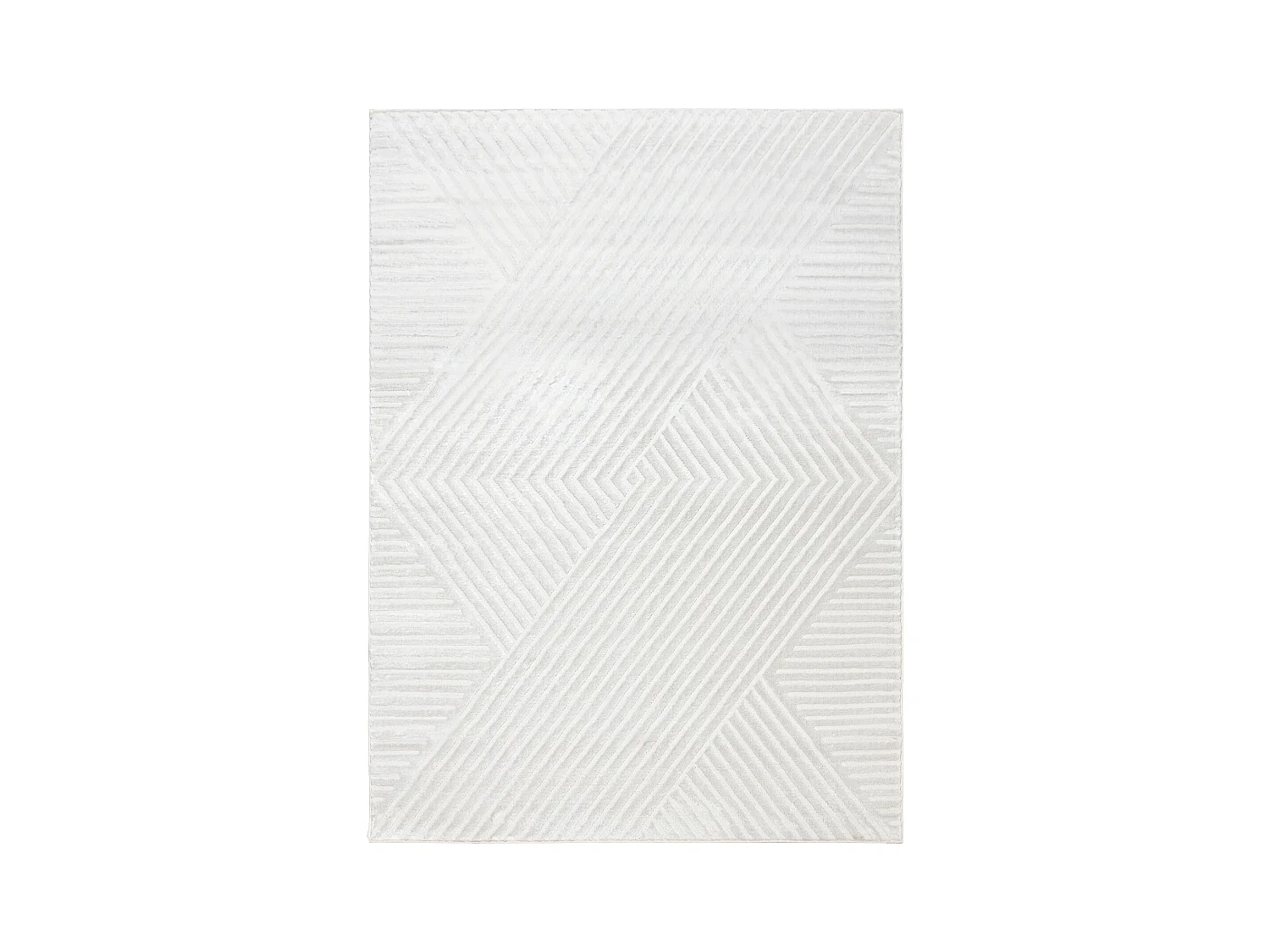 Tapis BALANCE 1503 crème - Géométrique, structurel, glamour 120x170 cm