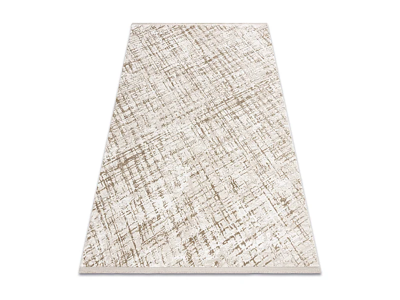 Tapis moderne DUKE 51550 beige / crème - Treillis, structuré, très  200x290 cm