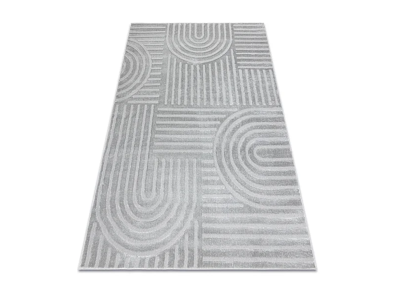 Tapis BALANCE 1918 gris - Géométrique, structurel, glamour 240x330 cm